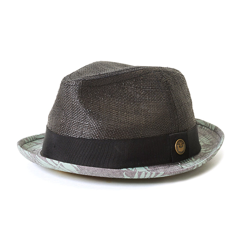 Load image into Gallery viewer, Goorin Bros. Mens Beach Club Fedora Trilby Hawaiian Hawaii - Black-1
