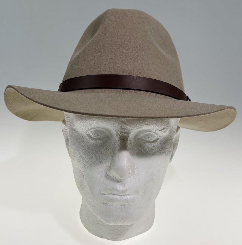 Load image into Gallery viewer, Goorin Bros Desert Rider Wool Fedora Hat Western Cowboy Style - Tan-3
