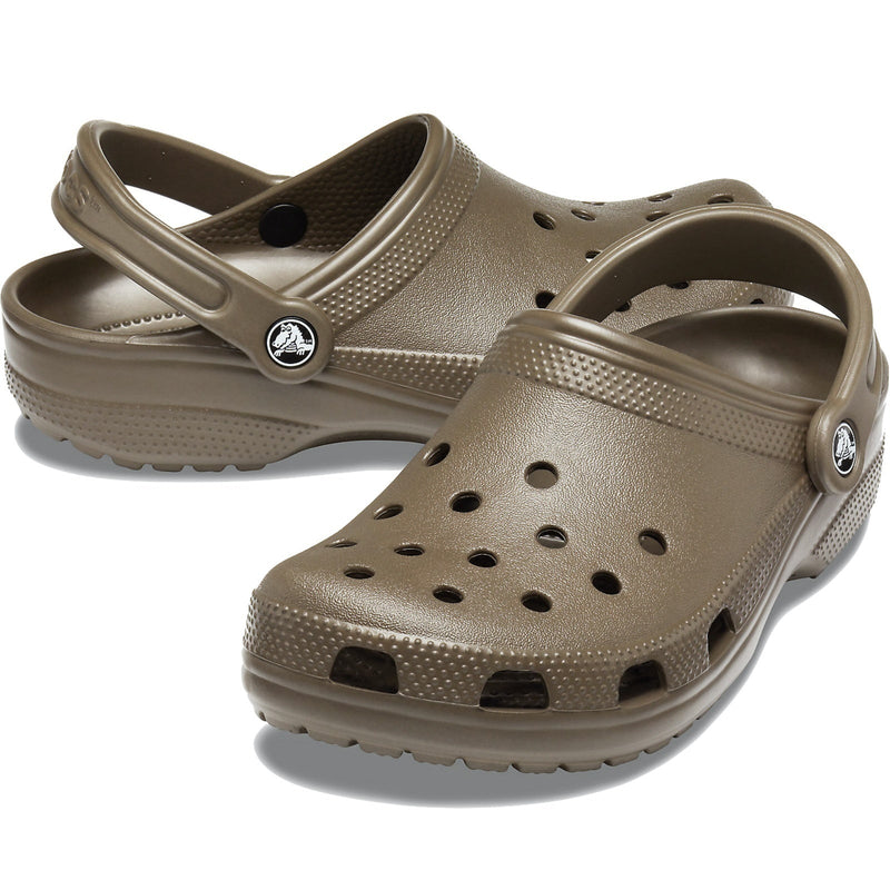 Load image into Gallery viewer, Crocs Classic Clogs Roomy Fit Sandal Clog Sandals Slides Waterproof - Chocolate-0
