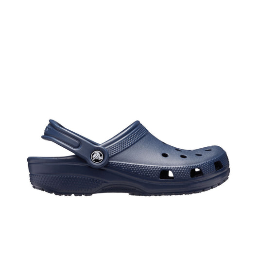 Crocs Classic Clogs Roomy Fit Sandal Clog Sandals Slides Waterproof - Navy-3