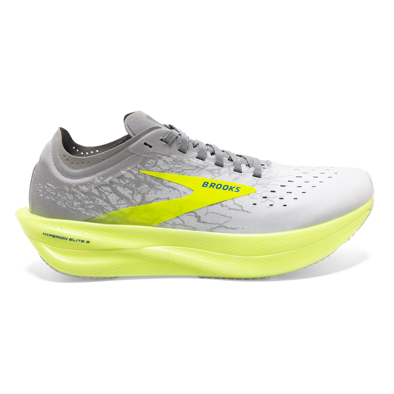 Load image into Gallery viewer, Brooks Unisex Hyperion Elite 2 Sneakers Shoes Running - White/Silver/Nightlife-0
