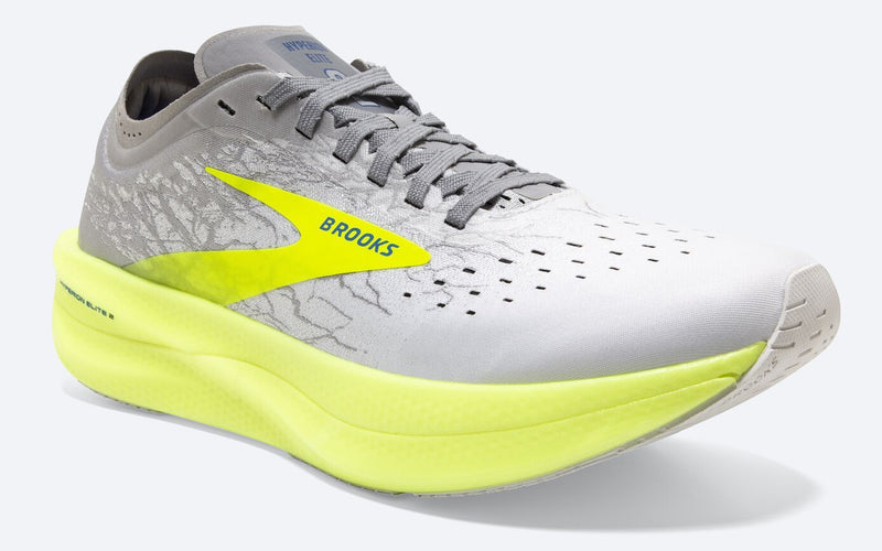 Load image into Gallery viewer, Brooks Unisex Hyperion Elite 2 Sneakers Shoes Running - White/Silver/Nightlife-3
