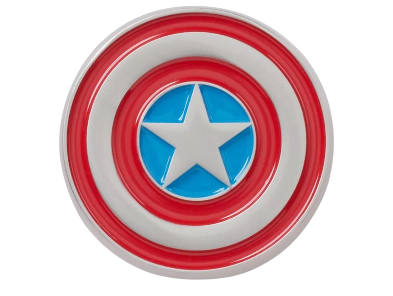 Load image into Gallery viewer, 1x Crocs Captain America 1 Shield Jibbitz Charm - 100% Authentic-2
