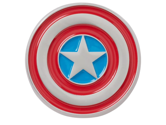 1x Crocs Captain America 1 Shield Jibbitz Charm - 100% Authentic-2