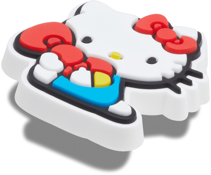 Load image into Gallery viewer, 1x Crocs Hello Kitty Sitting Jibbitz Charm - 100% Authentic-2
