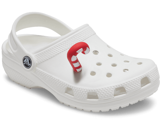 1x Crocs 3D Candy Cane Jibbitz Charm - 100% Authentic-1