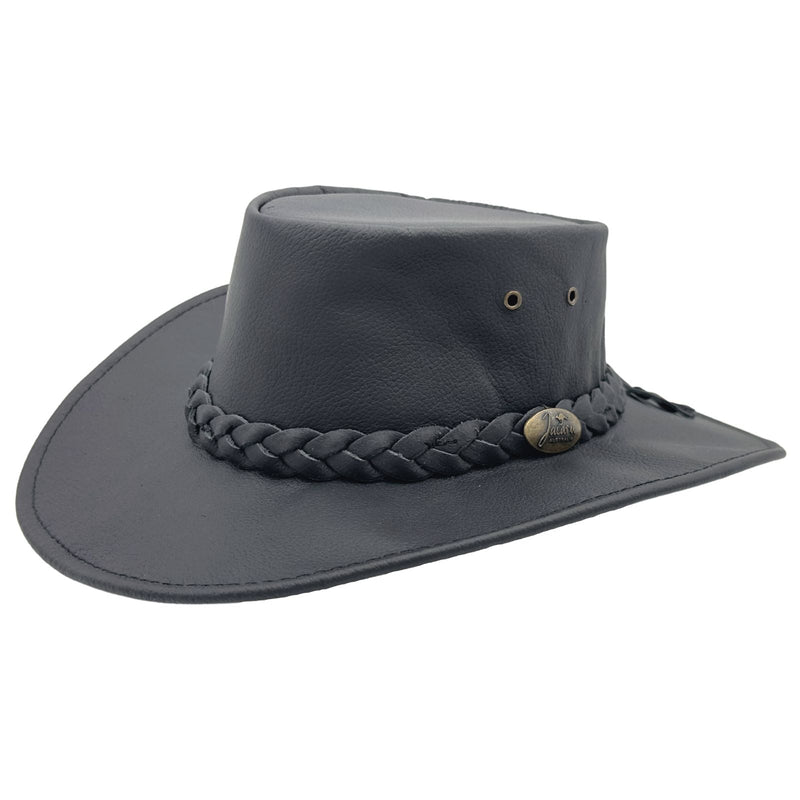 Load image into Gallery viewer, Jacaru 1001 Kangaroo Leather Hat – UPF 50+
