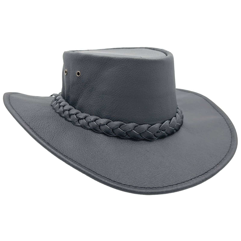 Load image into Gallery viewer, Jacaru 1001 Kangaroo Leather Hat – UPF 50+
