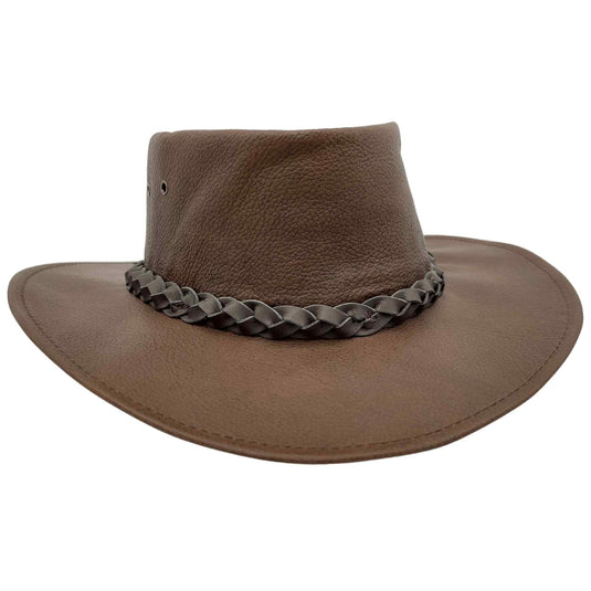 Jacaru 1001P Premium Kangaroo Hat – Moldable Brim