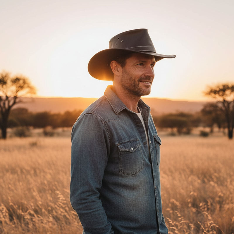 Load image into Gallery viewer, Jacaru 1005 Kangaroo Featherweight Hat – UPF 50+
