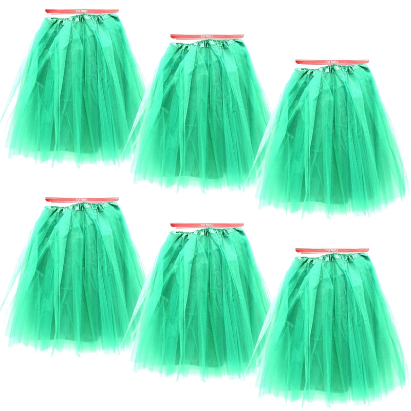 Load image into Gallery viewer, 6x Green Tulle Ballerina Tutu – Large, Perfect for Costumes, Dance, and Events Australia Day-1
