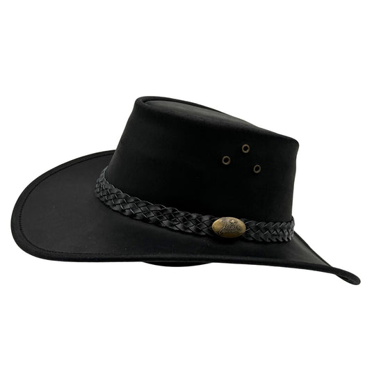 Jacaru 1006 Wallaroo Oil Hat – Oiled Leather | UPF 50+