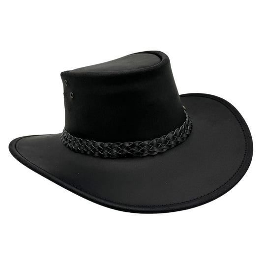 Jacaru 1006 Wallaroo Oil Hat – Oiled Leather | UPF 50+