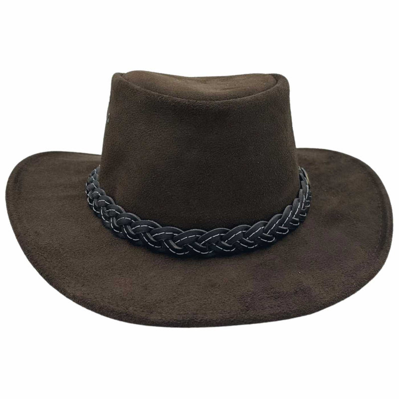 Load image into Gallery viewer, Jacaru 1007 Wallaroo Suede Hat – UPF 50+ | 10-Year Warranty
