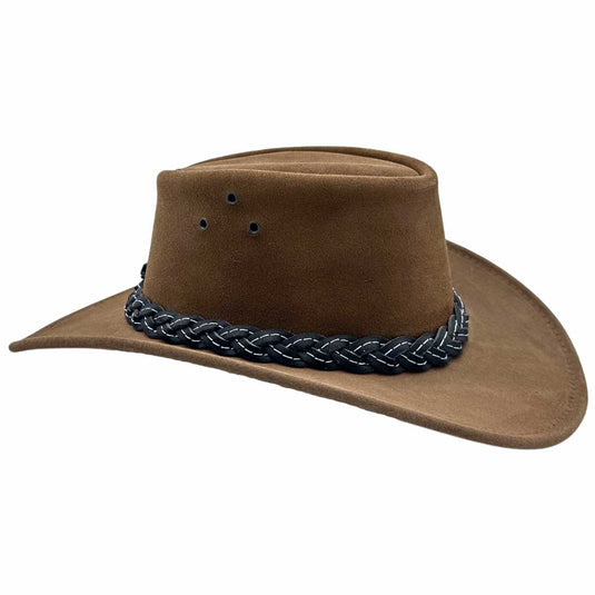 Jacaru 1007 Wallaroo Suede Hat – UPF 50+ | 10-Year Warranty