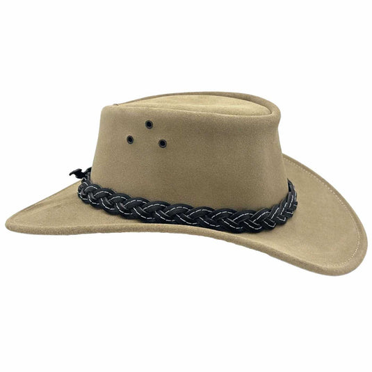 Jacaru 1007 Wallaroo Suede Hat – UPF 50+ | 10-Year Warranty