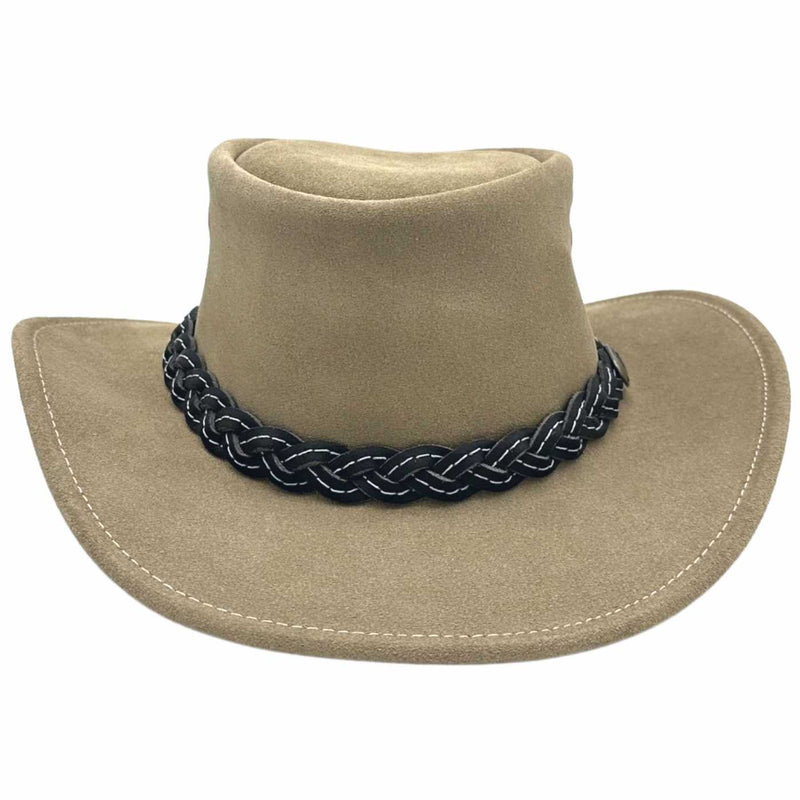 Load image into Gallery viewer, Jacaru 1007 Wallaroo Suede Hat – UPF 50+ | 10-Year Warranty
