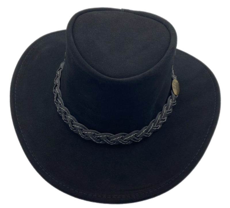 Load image into Gallery viewer, Jacaru 1007 Wallaroo Suede Hat – UPF 50+ | 10-Year Warranty
