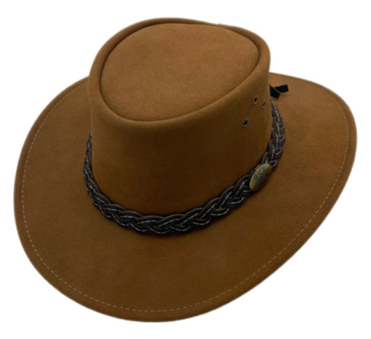 Jacaru 1007 Wallaroo Suede Hat – UPF 50+ | 10-Year Warranty