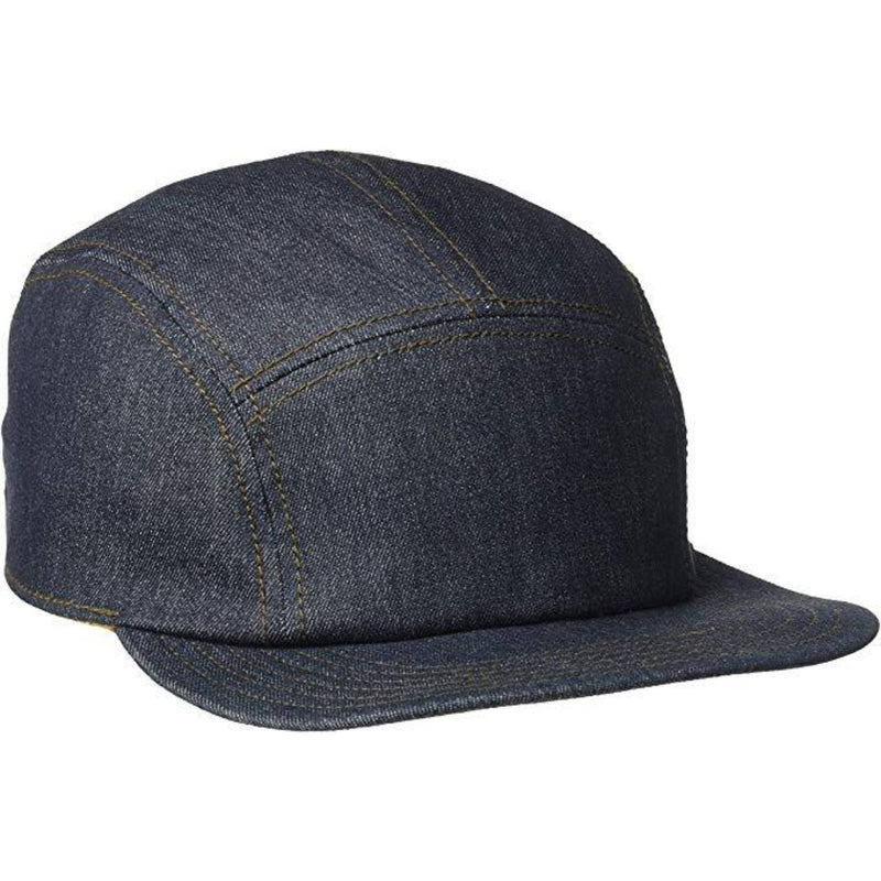 Load image into Gallery viewer, Goorin Brothers Denim Snapback Hat Jeans Baseball Trucker Cap - Navy-0
