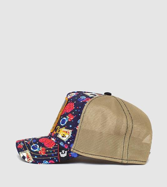 Goorin Brothers Animal Farm Series Cards Casino Poker Face Baseball Cap Hat-3