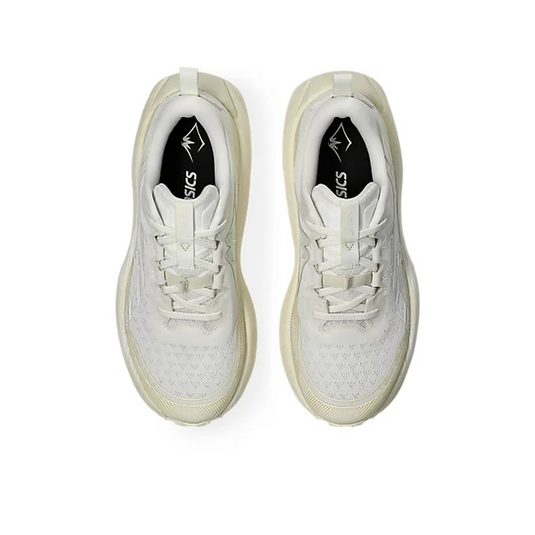 Asics Mens Trabuco Max 4 Sneakers Shoes in Cream/White-4