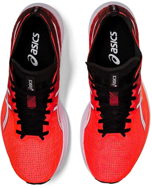 Asics Womens Magic Speed Neutral Running Shoes Runners - Sunrise Red/White-4
