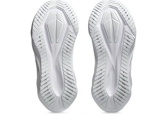 Asics Womens Novablast 5 Runners Sneakers Shoes in White/Piedmont Grey-4
