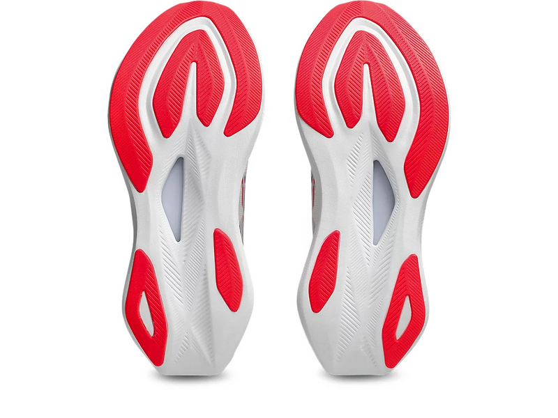Load image into Gallery viewer, Asics Womens Sonicblast Running Sneakers Shoes Runners in Cream/Blue Fade-4
