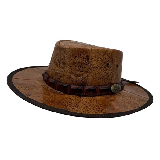 Jacaru 1017 Outback Hat – Cane Toad & Croc Leather | UPF 50+