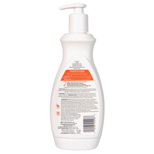 Load image into Gallery viewer, Palmer’s Smooth Radiant Exfoliating Body Lotion 400ml Cocoa Butter Vitamin E AHA-3
