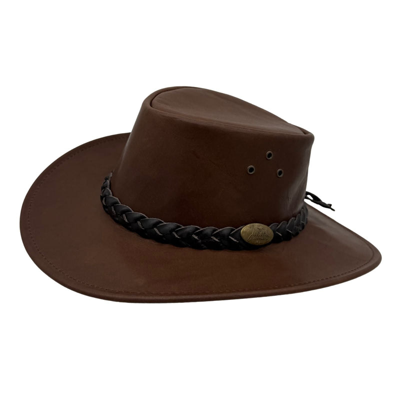 Load image into Gallery viewer, Jacaru 1018 Kangaroo Bushranger Hat – UPF 50+
