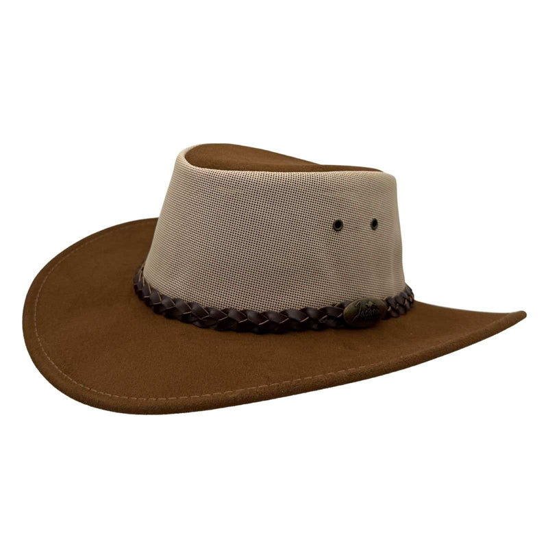 Load image into Gallery viewer, Jacaru 1019 Summer Breeze Hat – Mesh Crown | Made in Australia
