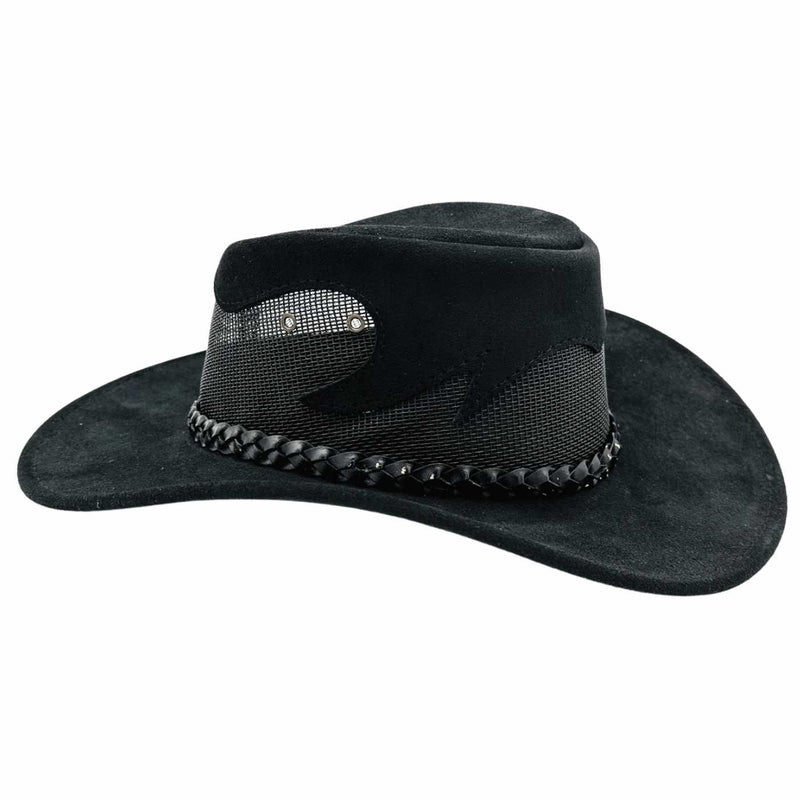 Load image into Gallery viewer, Jacaru 1021 Blaze Hat – Suede &amp; Mesh Crown | Made in Australia
