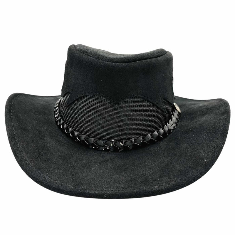 Load image into Gallery viewer, Jacaru 1021 Blaze Hat – Suede &amp; Mesh Crown | Made in Australia
