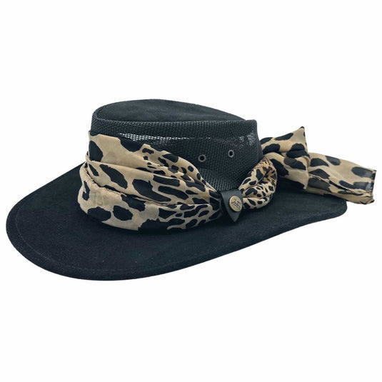 Jacaru 1022 Shady Lady Hat – Suede Breeze | Scarf | Australia