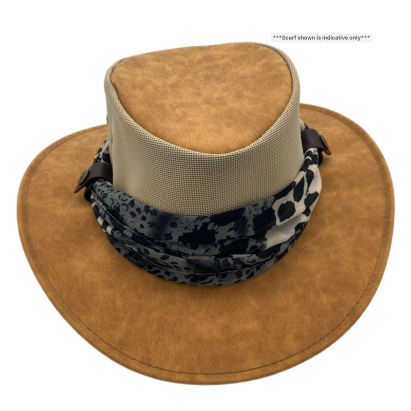 Load image into Gallery viewer, Jacaru 1023 Horizon Hat – Vegan Breeze &amp; Scarf | 6 Colours
