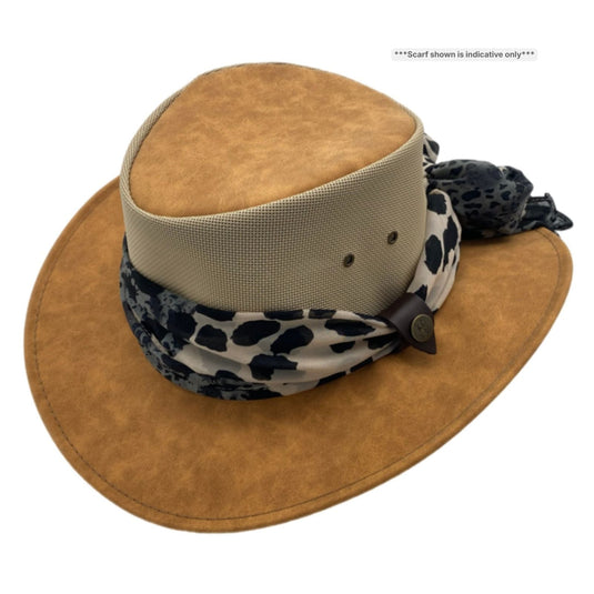 Jacaru 1023 Horizon Hat – Vegan Breeze & Scarf | 6 Colours