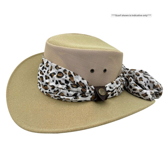 Jacaru 1023 Horizon Hat – Vegan Breeze & Scarf | 6 Colours