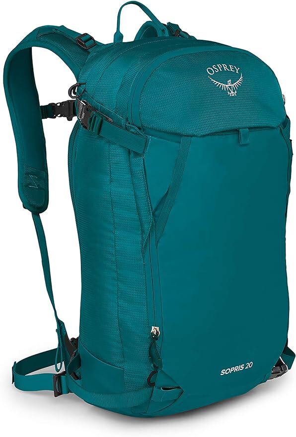 Load image into Gallery viewer, Osprey Sopris 20 Womens Ski Backpack Bag Daypack - Verdigris Green - One Size-0
