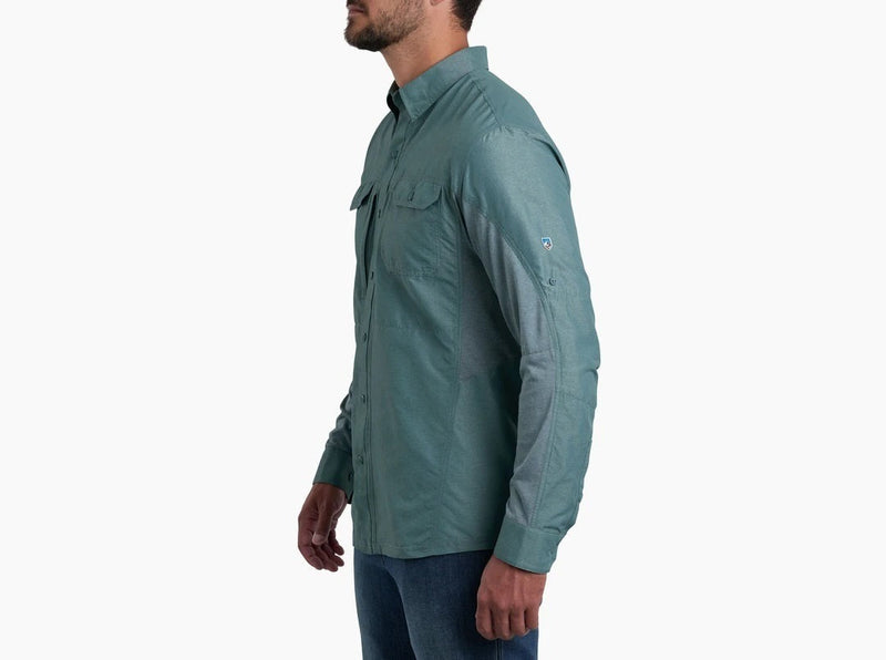 Load image into Gallery viewer, KUHL Airspeed Mens Long Sleeves Shirt Top - Deep Waters-3
