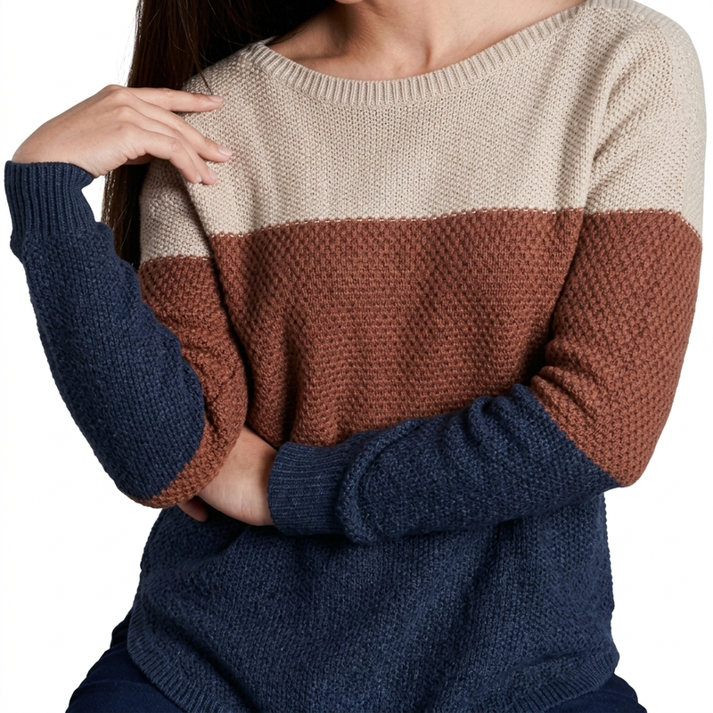 Load image into Gallery viewer, Kuhl Womens Bella Stripe Sweater in Midnight Gold-2
