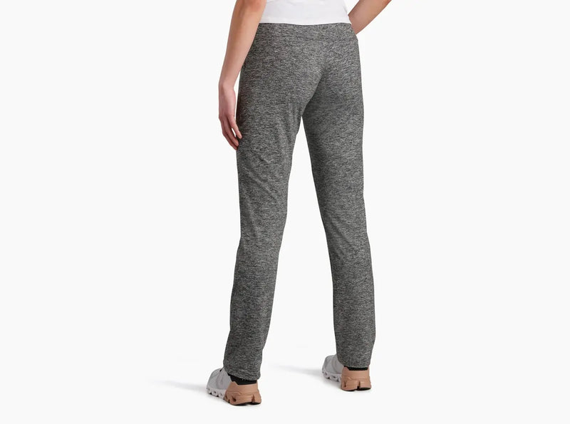Load image into Gallery viewer, Kuhl Bliss Womens Pant Soft Stretch Knit 32" Inseam Zippered Pocket in Dark Heather-3
