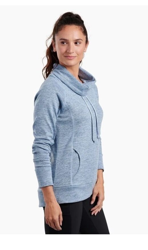 Load image into Gallery viewer, KUHL Women&#39;s Lea Pullover Jumper in Iris Blue Size XL-3
