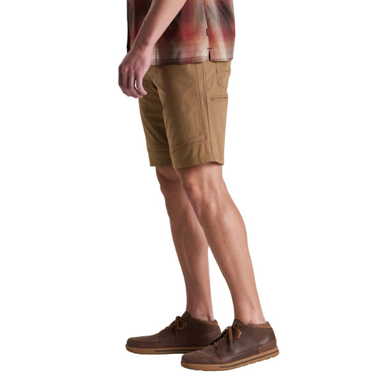 Kuhl Mens Radikl 10in Outdoor Hiking Adventure Shorts in Dark Khaki-3