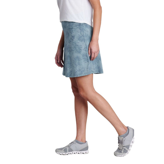 Kuhl Womens Skyla Outdoor Hiking Lightweight Skirt in Eucalyptus-4