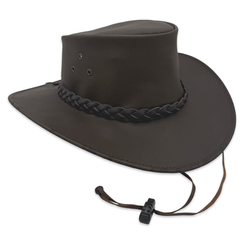 Load image into Gallery viewer, Jacaru 1028 Kangaroo Soft Hat – Chinstrap | UPF 50+
