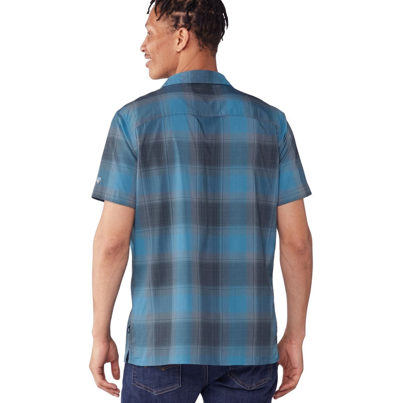 Load image into Gallery viewer, Kuhl Mens Stretch Response Hiking Outdoor Shirt in Shadow Blue-3
