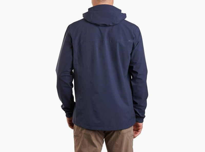 Load image into Gallery viewer, Kuh Stretch Voyagr Jacket Rain Lightweight Breathable in Midnight Blue-3
