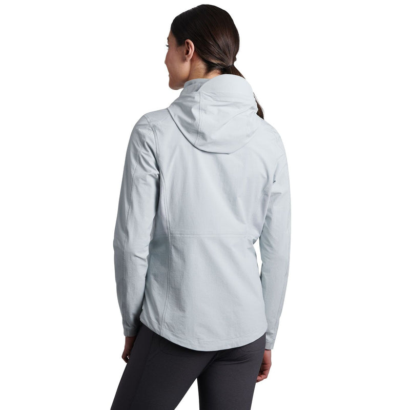 Load image into Gallery viewer, Kuhl Womens Transcendr Hoody Outdoor Hiking Hoodie in Mist-3
